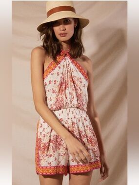 NWT Poupette St Barth halter Isabelle jumpsuit